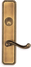 Omnia - 24570 - Omnia Solid Brass Mortise Lever Lockset- 24570