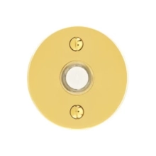 Emtek - 2458 - 2458 DOORBELL BUTTON WITH DISK ROSETTE
