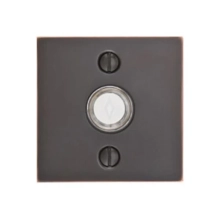 Emtek - 2459 - 2459 DOORBELL BUTTON WITH SQUARE ROSETTE