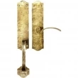 Bouvet<br />2571-101 - Brass Mortise Entrance Handle Set - Full Dummy