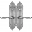 Bouvet<br />2601 - Iron Mortise Entrance Lever Set - Double Cylinder (Special Order)