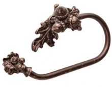 Carpe Diem Cabinet Knobs<br />3112   6-1/2" - Lodge Multi acorn swing tissue holder