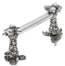 Carpe Diem Cabinet Knobs<br />3113   7-1/2" - Lodge Multi acorn tissue post