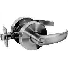 Taymor Commercial Locks<br />32-4940 Taymor - Excalibur PRIVACY Leverset in Satin Chrome(26D)