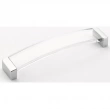 Schaub<br />322-26-CL - Positano Pull, Arched, Polished Chrome, Clear, 224 mm