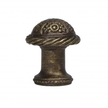 Carpe Diem Cabinet Knobs - 328 - Millennium small knob with rope border