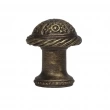 Carpe Diem Cabinet Knobs<br />328 - Millennium small knob with rope border