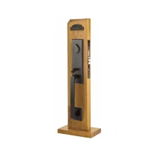 Emtek - 3340 - Rustic Modern Rectangular Mortise Entry Set