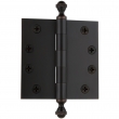 Grandeur  4 Hole Template SQ<br />4" Heavy Duty Hinge with Square Corners - 3.3mm Thickness