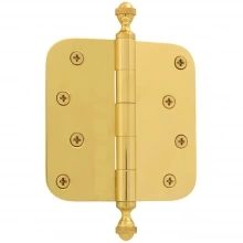 Grandeur  - 4 Hole Stagger RD - 4" Residential Hinge with 5/8" Radius Corners - 2.2mm Thickness