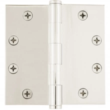 Grandeur  - 4 Hole Template SQ - 4.5" Heavy Duty Hinge with Square Corners - 3.3mm Thickness