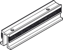 Hafele<br />404.36.904 - Upper Guide, With Brush Strip