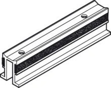Hafele<br />404.36.904 - Upper Guide, With Brush Strip