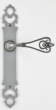 4040 EUROPEAN STYLE - ENTRANCE LEVER SET - FULL DUMMY SET IN IRON