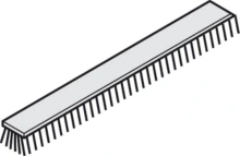 Hafele<br />405.80.501 - Brush seal, Hawa Clipo 15 GPSK IF, Infront