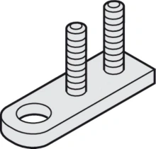 Hafele<br />407.58.010 - Upper Pivot, M10