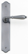 4160 EUROPEAN STYLE - ENTRANCE LEVER SET - FULL DUMMY SET IN IRON
