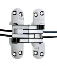 Soss Invisible Hinges - 418PT - Model 418PT Power Transfer Invisible Hinge