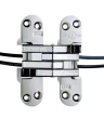 Soss Invisible Hinges<br />418SSPT - Model 418SSPT Stainless Steel Power Transfer Invisible Hinge