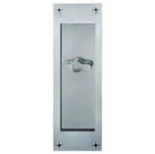 FSB Door Hardware <br />4210 09003 - Stainless Steel Flush Pull for Locking Door 4210 Indicator with Release 5mm Spindle