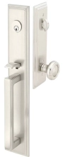 Emtek<br />4222 - Melrose Tubular Entry Set, Double Cylinder