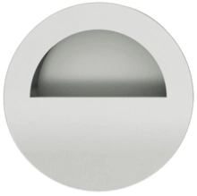 FSB Door Hardware <br />4252 0002 Aluminum - Aluminum Circular Flush Pull 1/2 Open 4252