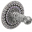 Carpe Diem Cabinet Knobs<br />4269 - 4269  Juliane Grace II medium hook with Swarovski Crystals