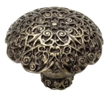 Carpe Diem Cabinet Knobs<br />4446    1-9/16"  - Monticello large round knob