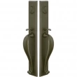 Emtek<br />454636 - Rectangular Full Length Grip by Grip Entrance Handleset - Double Cylinder
