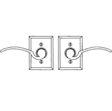 LaForge - 4710 - TRIM NO. 4710 ROSETTE SET