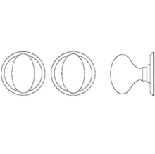 LaForge - 4711 - TRIM NO. 4711 ROSETTE SET