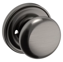 Baldwin - CLASSIC KNOB WITH 5048 ESTATE ROSE - Lifetime (PVD) Graphite Nickel 5015076