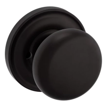 Baldwin<br />5015.102 CLASSIC KNOB W/ 5048 ROSE  ORB -  Pre-Configured Set With Knobs, Roses, Latch & 2 1/8 Adapter 5007602