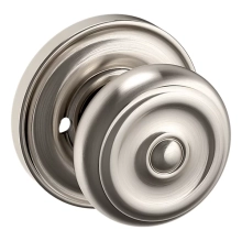 Baldwin<br />5020.056 - COLONIAL KNOB WITH 5048 ESTATE ROSE - Lifetime Satin Nickel 5020056