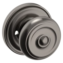 Baldwin<br />5020.076 - COLONIAL KNOB WITH 5048 ESTATE ROSE - Lifetime (PVD) Graphite Nickel 5020076
