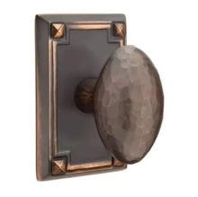 Emtek<br />5105 Knob - Arts & Crafts Rosette - PASSAGE