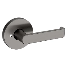 Baldwin<br />5105.076.LDM IN STOCK - 5105 Lever w/ 5046 Rose - Left-Hand Half Dummy, Lifetime (PVD) Graphite Nickel Finish 5105076LDM Quick Ship