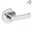 Baldwin<br />5105.260.RDM IN STOCK - 5105 Lever w/ 5046 Rose - Right-Hand Half Dummy, Polished Chrome Finish 5105260RDM Quick Ship