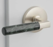 Emtek<br />5109 Select Brass - Disk Rose Lever - PASSAGE