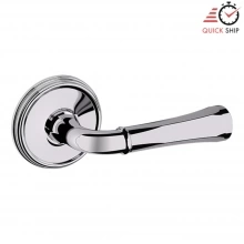 Baldwin - 5113.260.PASS IN STOCK - 5113 Lever w/ 5078 Rose - Passage Set, Polished Chrome Finish 5113260PASS Quick Ship