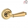 Baldwin<br />5125.003.PASS IN STOCK - 5125 Lever w/ 5048 Rose - Passage Set, Lifetime Polished Brass Finish 5125003PASS Quick Ship