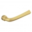 Baldwin<br />5141.060.MR - 5141 LEVER - SATIN BRASS AND BROWN 5141060MR