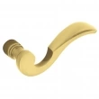 Baldwin<br />5152.060.MR - 5152 LEVER - SATIN BRASS AND BROWN 5152060MR