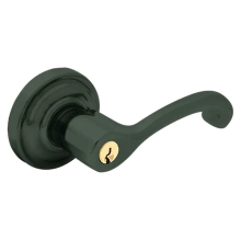 Baldwin - 5245.102.ENTR - Classic Lever w/ Classic Rose - Keyed Entry - Oil Rubbed Bronze 5245102 Quick Ship