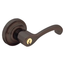 Baldwin<br />5245.112.ENTR - Classic Lever w/ Classic Rose - Keyed Entry - Venetian Bronze 5245112 Quick Ship