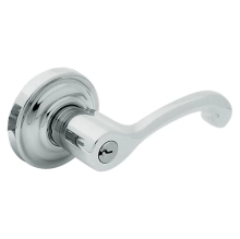 Baldwin - 5245.260.ENTR - Classic Lever w/ Classic Rose - Keyed Entry - Polished Chrome 5245260 Quick Ship