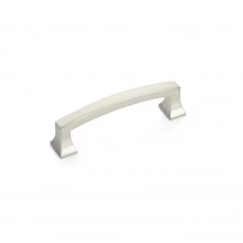Schaub - 526-BN - Menlo Park, Pull, Arched, 3-1/2" cc, Brushed Nickel