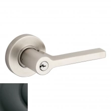 Baldwin - 5260.102 - Square Lever w/ Round Rose - Keyed Entry - Oil Rubbed Bronze 5260102 Quick Ship