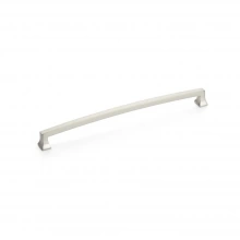 Schaub - 528-BN - Menlo Park, Pull, Arched, 10" cc, Brushed Nickel