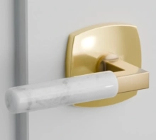 Emtek<br />5316 Select Brass - Urban Modern Rose Lever - PASSAGE